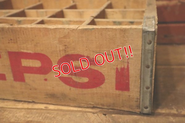 画像3: dp-230401-12 PEPSI / 1970's Wood Box