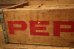 画像2: dp-230401-12 PEPSI / 1970's Wood Box (2)