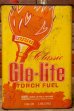 画像3: dp-231016-71 Glo-Lite TORCH FUEL / Vintage U.S. One Gallon Can