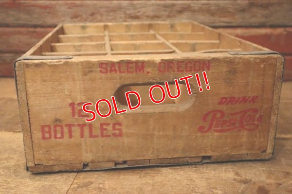 画像6: dp-230401-12 PEPSI / 1970's Wood Box