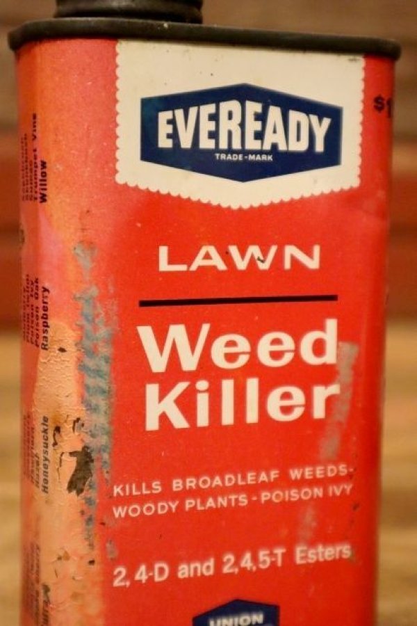 画像2: dp-231016-54 UNION CARBIDE EVEREADY / LAWN Weed Killer Can