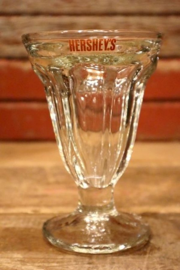 画像1: dp-231206-19 HERSHEY'S / 1970's-1980's Sundae Glass