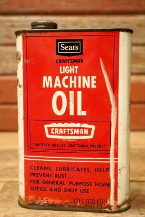 画像1: dp-231016-53 Sears CRAFTSMAN / LIGHT MACHINE OIL CAN