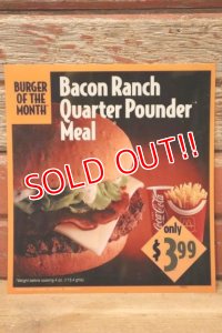 dp-230901-45 McDonald's / 1994 Translite "Bacon Ranch Quarter Pounder Meal"