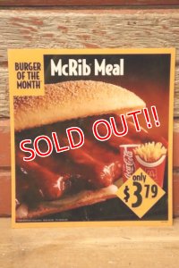 dp-230901-45 McDonald's / 1994 Translite "McRib Meal"