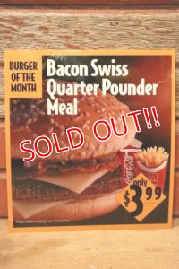 dp-230901-45 McDonald's / 1993 Translite "Bacon Swiss Quarter Pounder Meal"