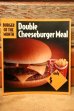 画像1: dp-230901-45 McDonald's / 1993 Translite "Double Cheeseburger Meal" (1)