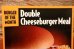 画像2: dp-230901-45 McDonald's / 1993 Translite "Double Cheeseburger Meal" (2)