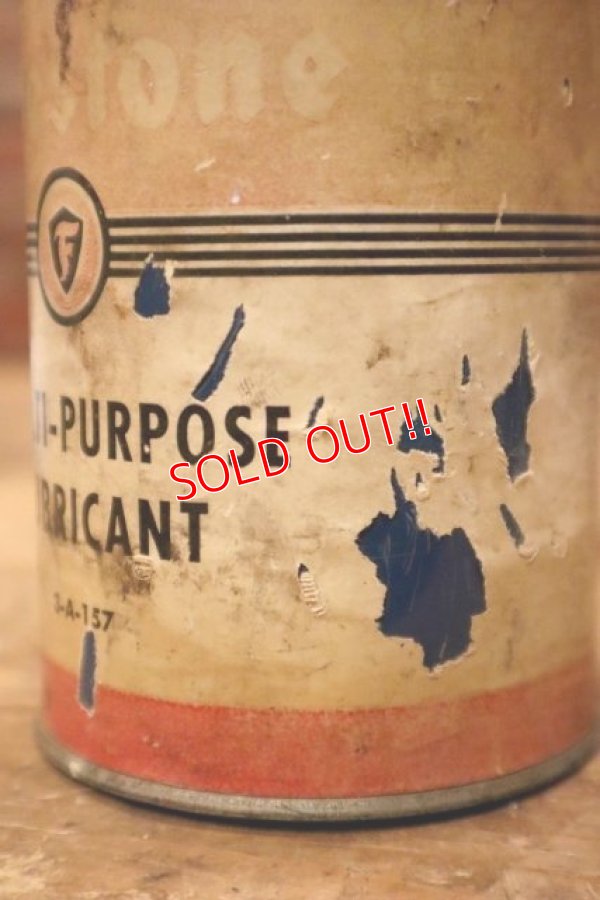 画像3: dp-231012-03 Firestone / 1950's MULTI-PURPOSE LUBRICANT CAN