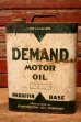 画像1: dp-231012-77 DEMAND MOTOR OIL /\ TWO U.S.GALLONS CAN (1)