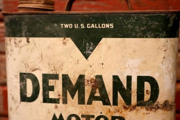 画像2: dp-231012-77 DEMAND MOTOR OIL /\ TWO U.S.GALLONS CAN