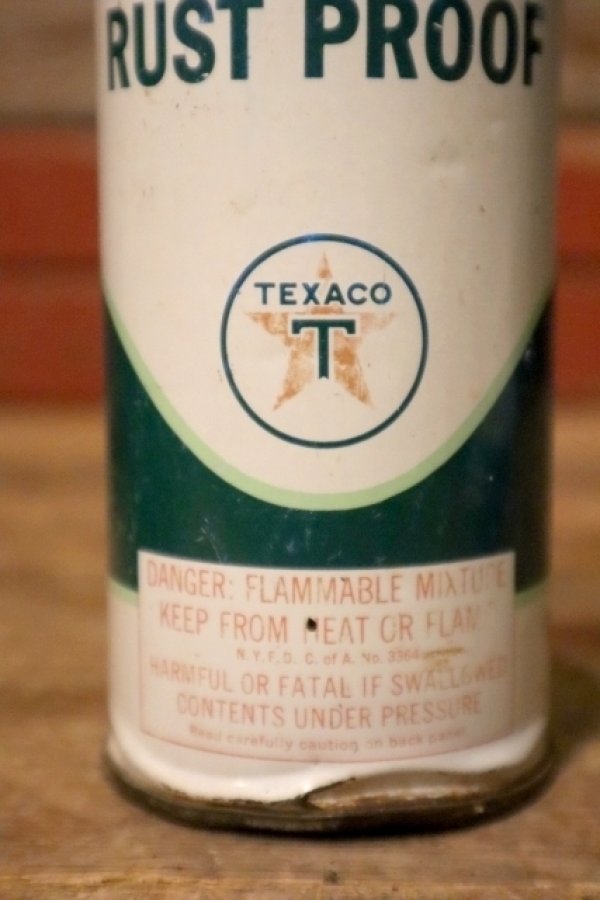 画像2: dp-231012-54 TEXACO / RUST PROOF Spray Can