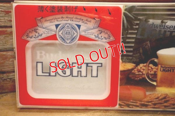 画像8: dp-230901-148 Budweiser LIGHT / 1979 Lighted Sign
