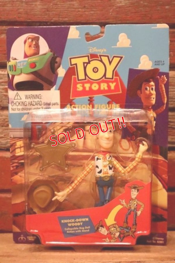 画像1: ct-231101-30 TOY STORY / THINKWAY 1990's Woody Action Figure