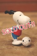 ct-231101-45 Snoopy / Schleich PVC Figure "Soccer"