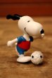 画像1: ct-231101-45 Snoopy / Schleich PVC Figure "Soccer" (1)