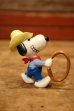 画像3: ct-231101-45 Snoopy / Schleich PVC Figure "Cowboy" (3)