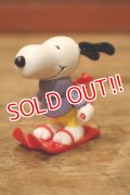 ct-231101-45 Snoopy / Schleich PVC Figure "Ski"