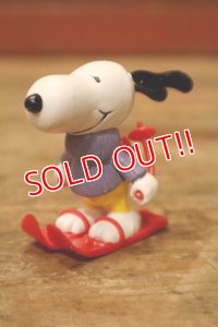 ct-231101-45 Snoopy / Schleich PVC Figure "Ski"