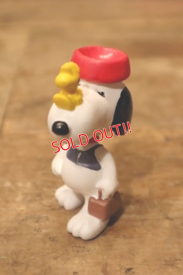 画像2: ct-231101-45 Snoopy / Schleich PVC Figure "w/ Woodstock"