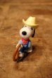 画像2: ct-231101-45 Snoopy / Schleich PVC Figure "Cowboy" (2)