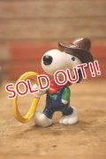 ct-231101-45 Snoopy / Schleich PVC Figure "Cowboy"