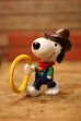 画像1: ct-231101-45 Snoopy / Schleich PVC Figure "Cowboy" (1)