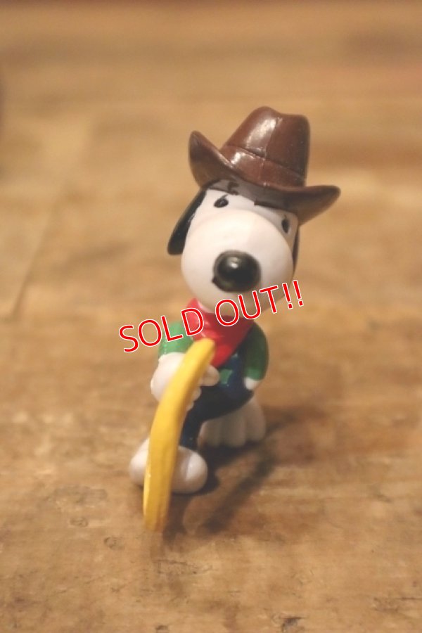 画像2: ct-231101-45 Snoopy / Schleich PVC Figure "Cowboy"