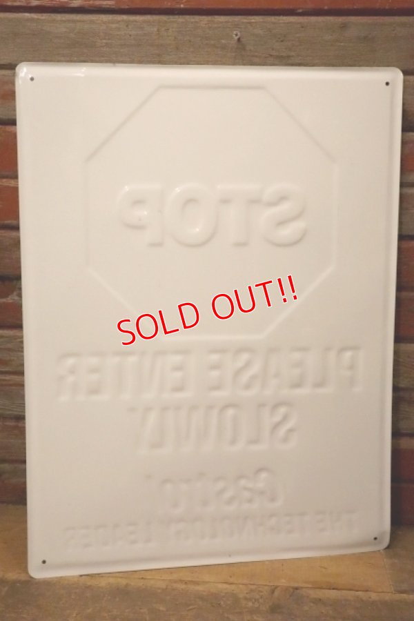 画像7: dp-231012-24 Castrol / STOP 2000's Sign