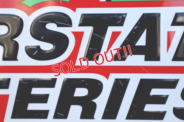 画像3: dp-231012-24 INTERSTATE BATTERIES / 1990's Metal Sign