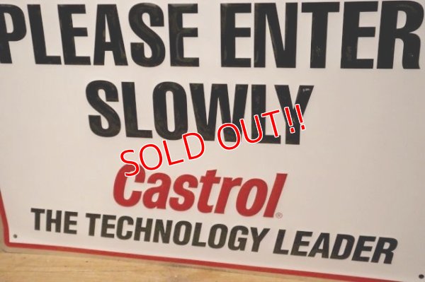 画像3: dp-231012-24 Castrol / STOP 2000's Sign