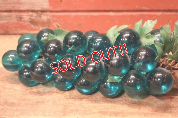 画像3: dp-231211-07 1960's-1970's Resin Grapes  "Blue"