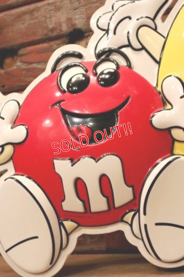 画像9: ct-231211-16 Mars / M&M's 1997 Plastic 3D Sign