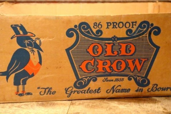 画像2: dp-231012-137 OLD CROW / 1950's Cardboard Box