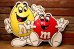 画像1: ct-231211-16 Mars / M&M's 1997 Plastic 3D Sign (1)