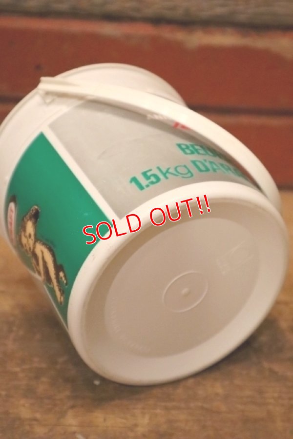 画像8: dp-231211-11 KRAFT / SMOOTH PEANUT BUTTER 1980's Plastic Bucket