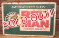 dp-240101-01 RED MAN CHEWING TOBACCO / 1950's〜 Metal Sign