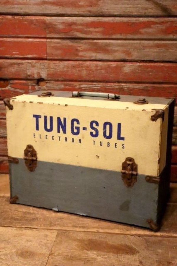 画像1: dp-231201-08 TUNG-SOL ELECTRIC TUBES / 1940's-1950's Serviceman Tool Box