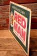 画像6: dp-240101-01 RED MAN CHEWING TOBACCO / 1950's〜 Metal Sign