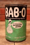 dp-231016-42 B.T.BABBIT, INC. BAB-O 1950's Cleaner Can