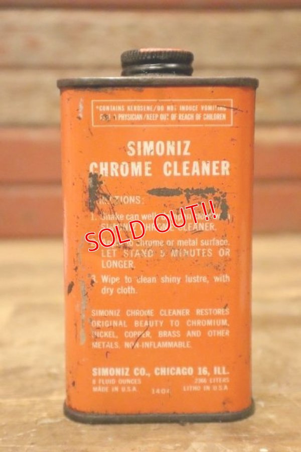 画像5: dp-230901-120 SIMONIZ CHROME CLEANER CAN