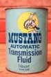 画像1: dp-231012-47 MUSTANG / AUTOMATIC Transmission Fluid U.S. ONE QUART MOTOR OIL CAN (1)