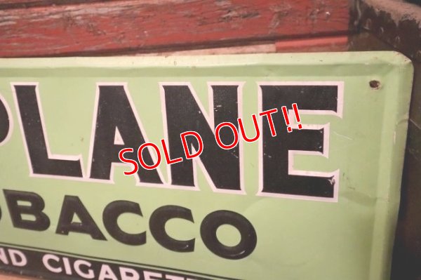 画像5: dp-240101-02 HI-PLANE TOBACCO / 1940's-1950's Metal Sign