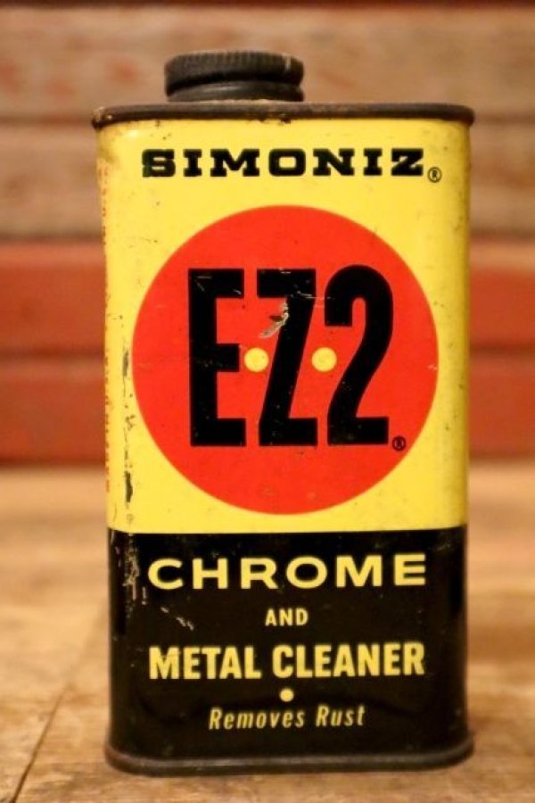 画像1: dp-231016-61 SIMONIZ E・Z・2 CHROME AND METAL CLEANER CAN