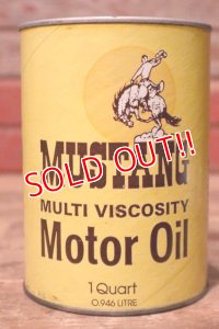 dp-231012-48 MUSTANG / MULTI VISCOSITY U.S. ONE QUART MOTOR OIL CAN