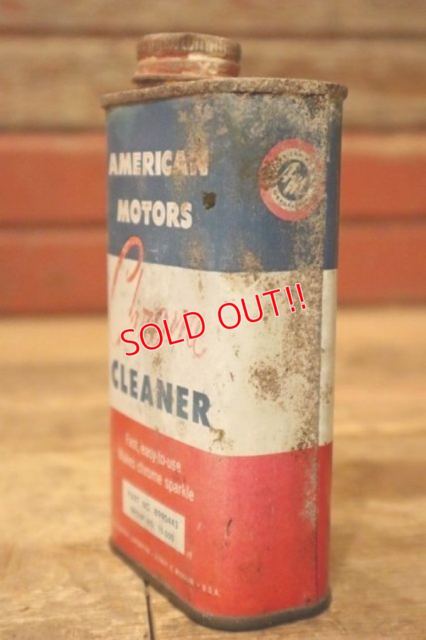 画像4: dp-231016-68 AMERICAN MOTORS INC. Chrome CLEANER CAN