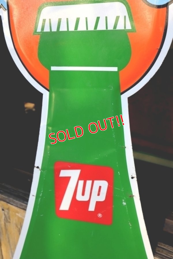 画像5: dp-231206-02 7up / Peter Max "THE UNCOLA" 1969 Metal Sign