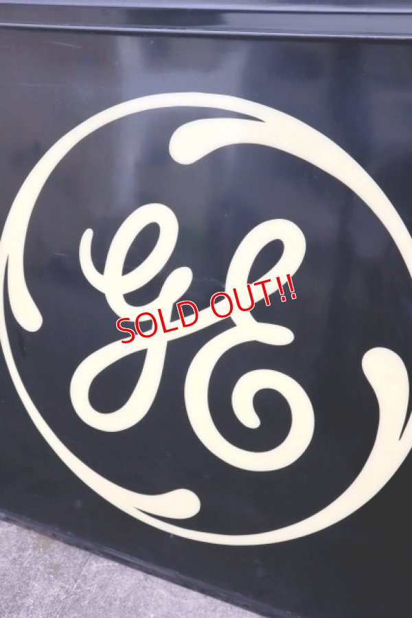 画像2: dp-230901-113 GENERAL ELECTRIC / Large Plastic Sign