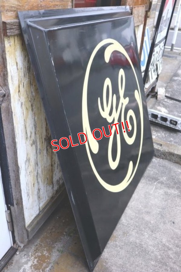 画像10: dp-230901-113 GENERAL ELECTRIC / Large Plastic Sign