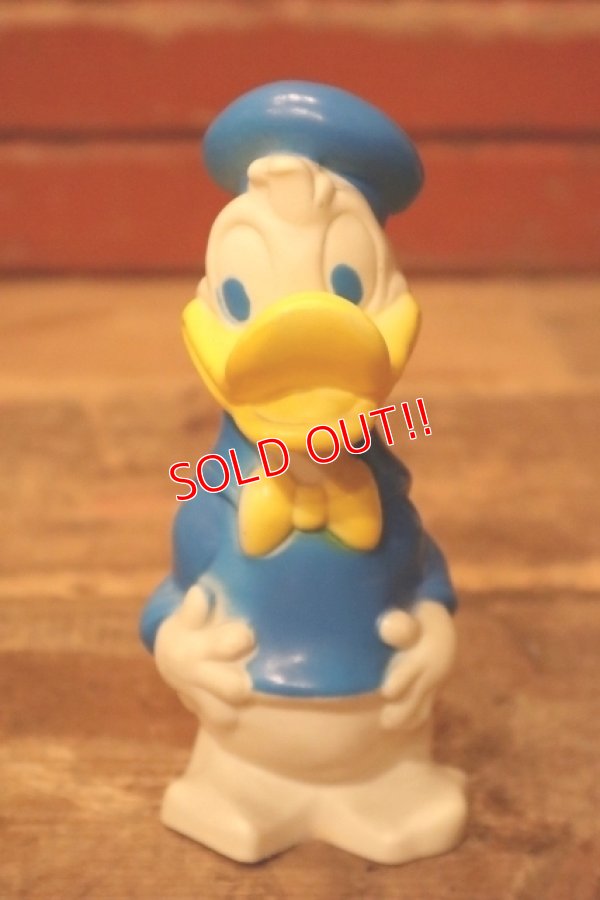 画像1: ct-231206-04 Donald Duck / 1960's-1970's Rubber Doll (Made in England)